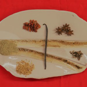 ingredients for spice syrup